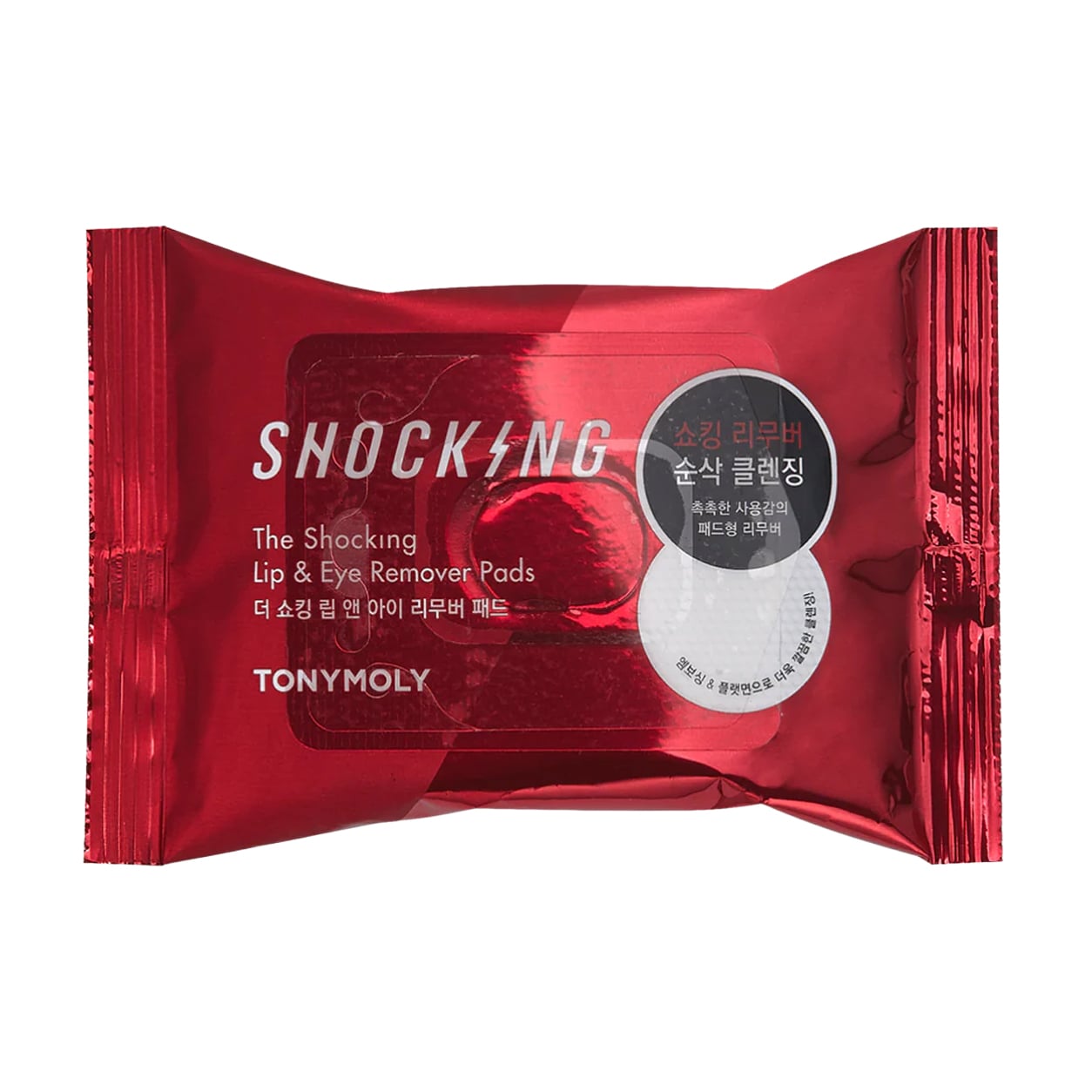 Педи для зняття макіяжу з очей та губ Tony Moly The Shocking Lip &amp; Eye Remover Pads, 30 шт